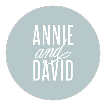Traditional Script Wedding Stickers