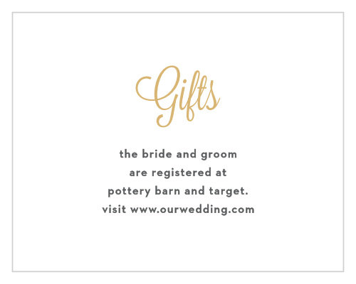 Make sure you don't end up with two toasters using the Le Jardinier Foil Registry Cards.