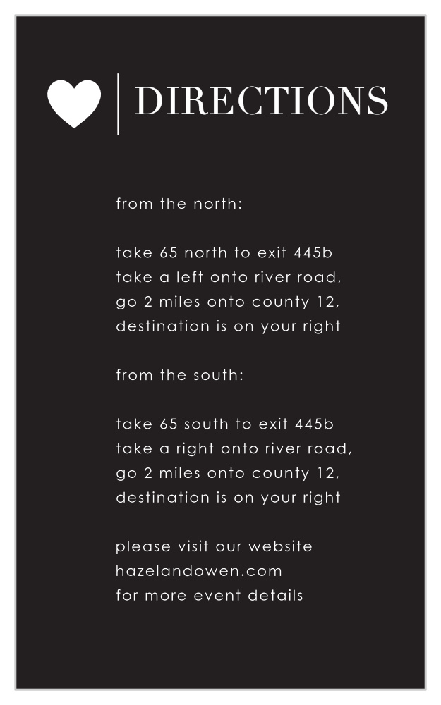 Refined Type Direction Cards