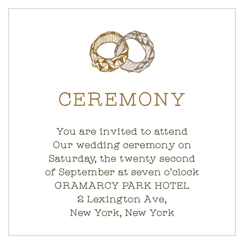 Fly Away Ceremony Cards are the perfect pick for when you want a smaller, more intimate ceremony.