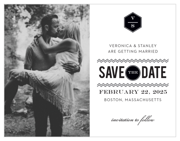 Ensure that your friends and family know when your wedding will be using the Travel in Style Save-the-Date Magnets.