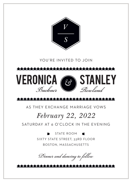 Your guests will adore the Travel in Style Wedding Invitations once they receive them.