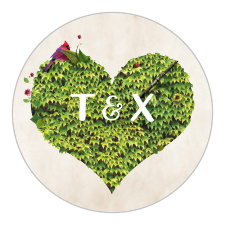 Use the Rustic Heartchery Wedding Stickers to finish off your Wedding Suite.