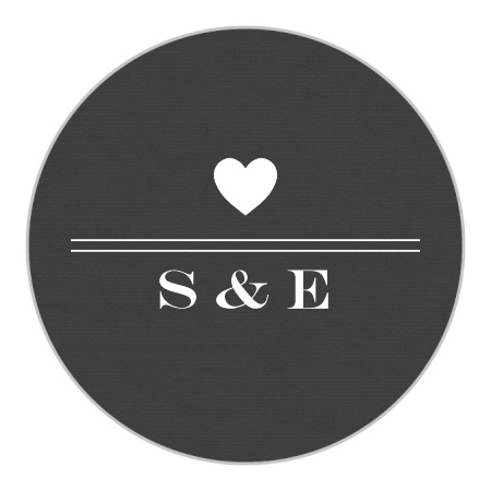 Rustic Chic Wedding Stickers