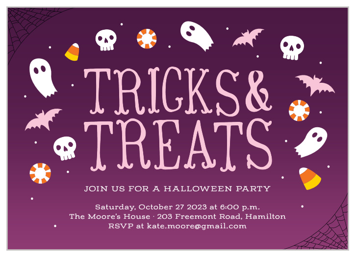Halloween Classroom Treats 2022 Halloween Party Invitations Customize Yours Instantly Online