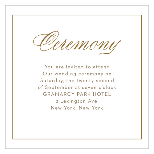 If you would prefer a smaller, more intimate ceremony, our Falling Feathers Ceremony Cards are the perfect choice for you.