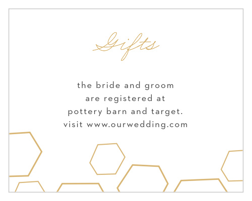 Our Geometric Watercolor Cards utilize the same gorgeous design and color scheme as several other cards in the Geometric Watercolor wedding suite.