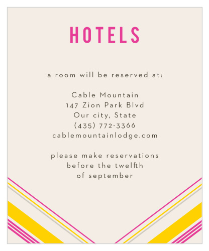 Our Diamond Reflections Accommodation Cards are vintage in both design and coloring.