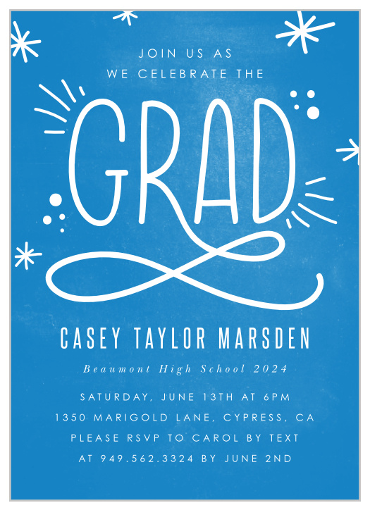 Our gorgeous Flourishing Future Graduation Invitations are the perfect choice for your big day.