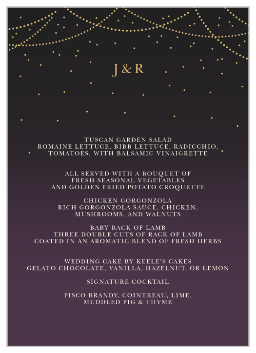 Our Light and Lantern Registry Cards utilize the same gorgeous design and color scheme as several other cards in the Light and Lantern wedding suite.