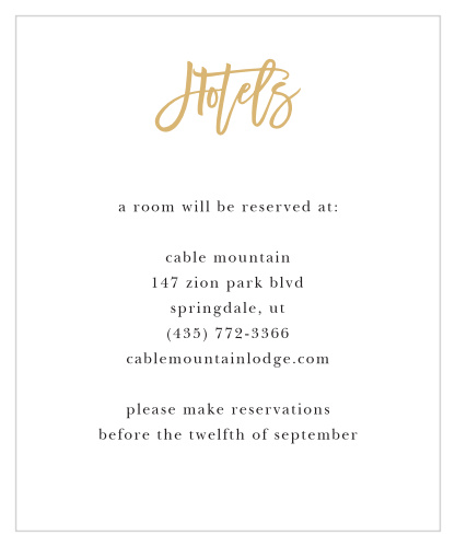 Our Rustic Plaid Accommodation Cards utilize the same gorgeous design and color scheme as several other cards in the Rustic Plaid wedding suite.
