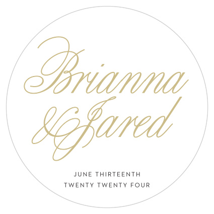 Our Traditional Script Coaster is a perfect way to preserve your table tops!