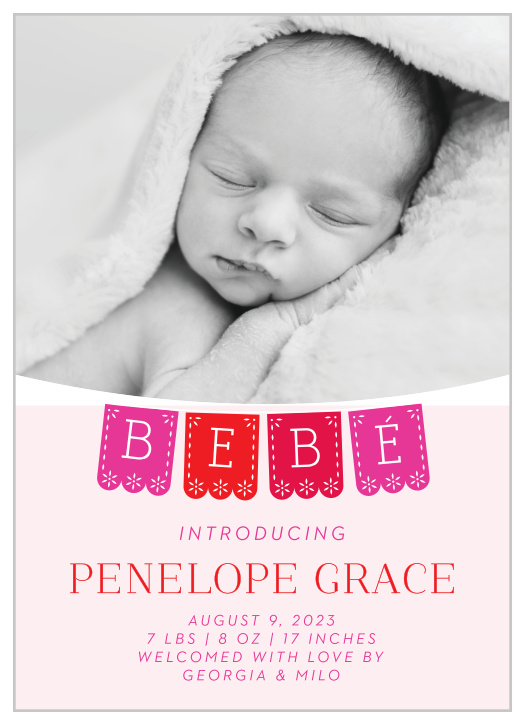 Our Papel Fiesta Baby Shower Invitations bring the fun!