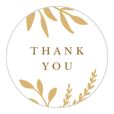 The Autumn Leaves logo square is the perfect finishing touch for this or any wedding invitation set.