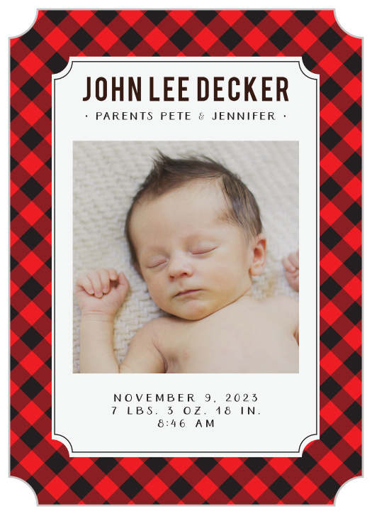 Our Mama Bear Birth Announcements will warm your soul.