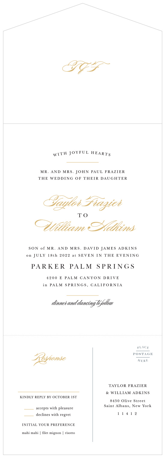 Our brand new Seal-and-Sends make planning your perfect wedding simpler than ever.