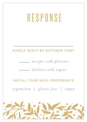 Our Medieval Library Response Cards will have your guests beaming with delight.