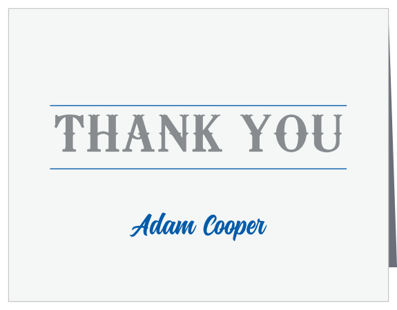 Our Big Year Milestone Birthday Thank You Cards are best the way to show your appreciation to your guests!