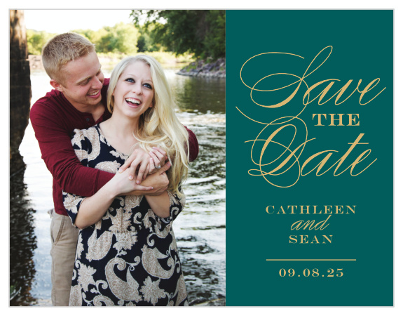 Send out your Irish Cross Save-the-Date Cards so that everyone you love can get your big day marked away in their calendars! 