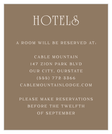 Our Irish Deco Accommodation Cards are a perfect way to treat your traveling guests to a memorable experience.