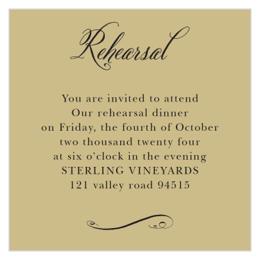 Vintage calligraphy is set against a pseudo gold background to create our Gothic Script Rehearsal Cards.