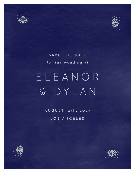 Our Classic Texture Save the Date Magnets are a perfectly gorgeous way to announce the special day.