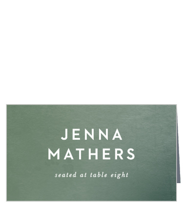 Our Forest Watercolor Place Cards are beautiful and unique!