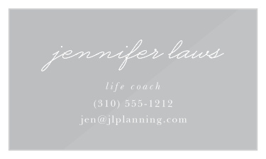 Represent your skillset and expertise with our On The Line Clear Business Cards.