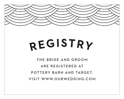 Start your new chapter in life as a married couple on the right foot with our Boston Skyline Registry Cards.