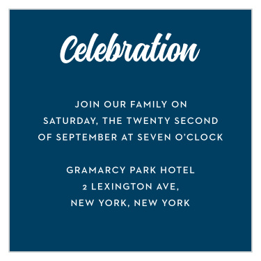 Let your loved ones know they're welcome to come celebrate with you using our Batter up Bar Mitzvah Reception Cards!