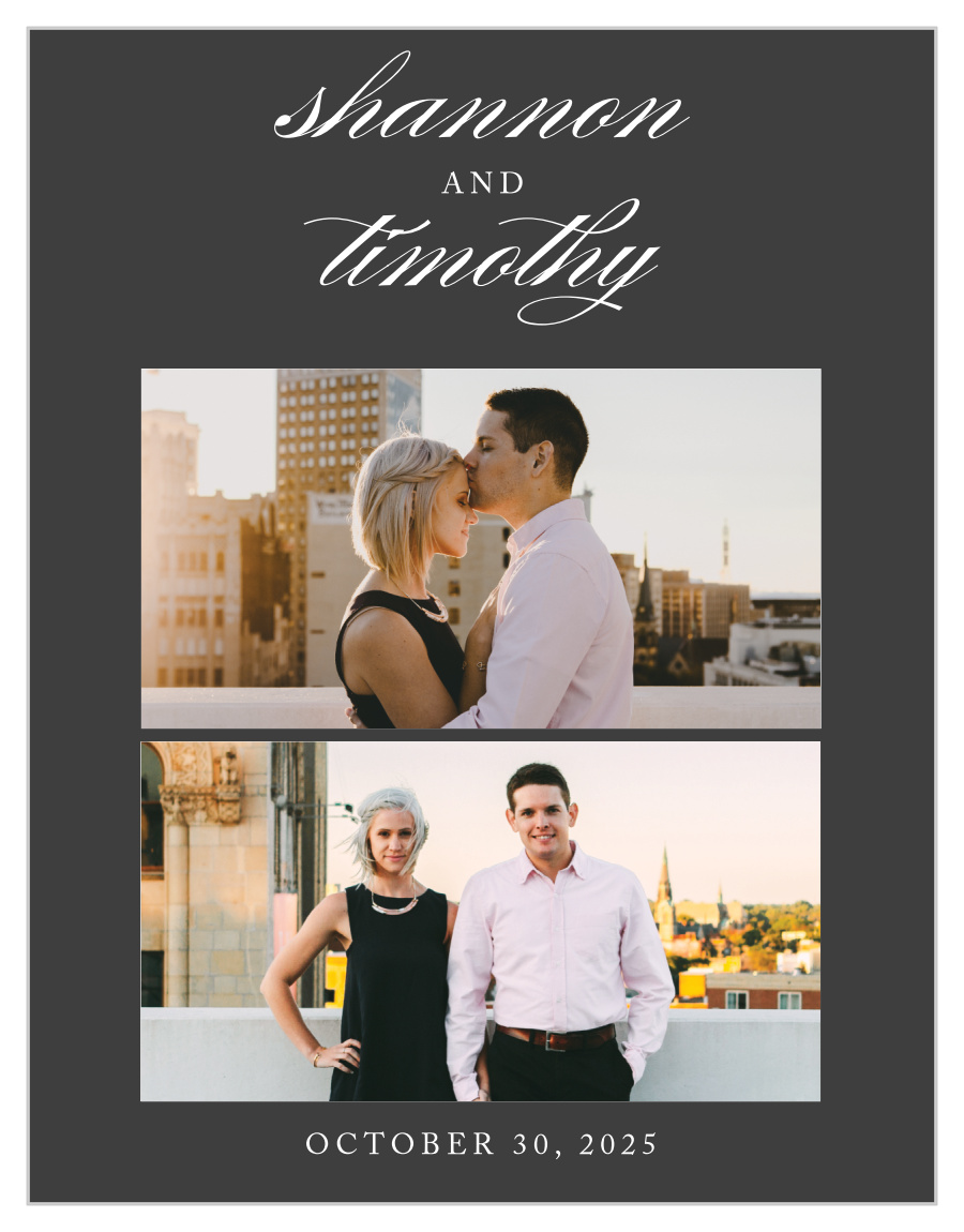 Simply Scripted Save the Date Cards