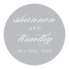 Simply Scripted Wedding Stickers are a gorgeous adornment for every decoration and the perfect seal for each of your envelopes.