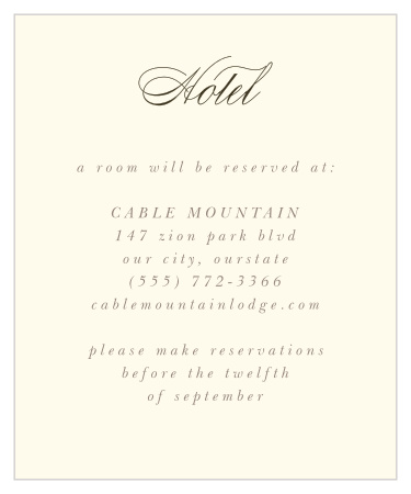 Offer your guests the gift of your personal recommendations with our Modern Stacks Accommodation Cards.