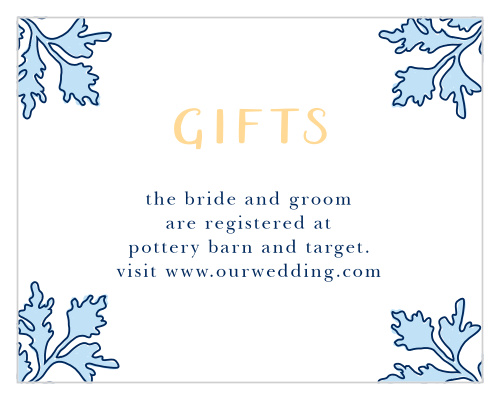 Our MaeMae's Dakota Registry Cards are a perfect way to help your loved ones know how to support you.