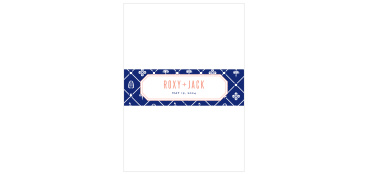 Our MaeMae's Roxy Belly Bands are a perfect way to add a memorable touch to your wedding invitations.
