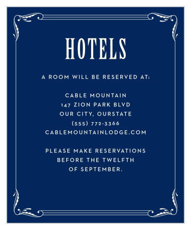 Our MaeMae's Montgomery Accommodation Cards are a perfect way to treat your traveling guests to a memorable experience.