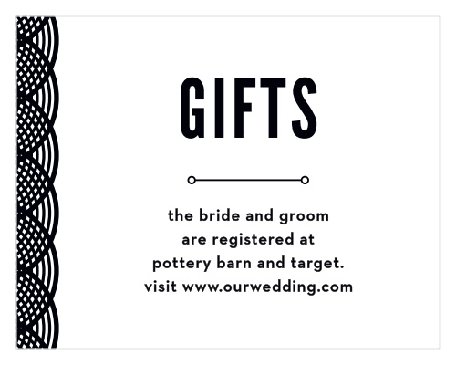 Our MaeMae's Oswald Registry Cards are a perfectly fun way to help your loved ones know how to support you. 