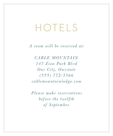 Make sure your guests have an amazing stay for your celebration with our Daisy Daydream Accommodation Cards! 