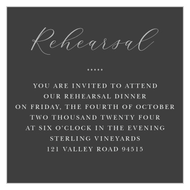 Customize the small, and versatile Matilda Dots Rehearsal Cards to meet your stationery needs.