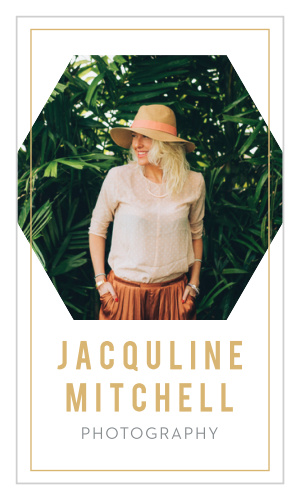 The geometric design of our Hexagon Spotlight Business Cards makes your business stand out in an eye-catching and memorable way!