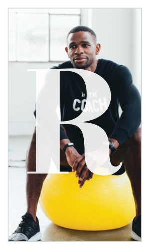 Make a name for yourself and your company with the professional look of our Large Initial Business Cards.