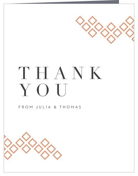 Our Dazzling Diamonds Bridal Shower Thank You Cards are the perfect way to show your appreciation for the support of your friends and family!