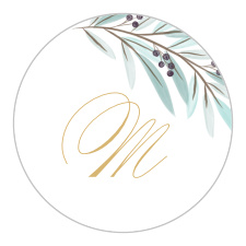 Add something special to your pre-wedding festivities with our Geo Watercolor Bridal Shower Stickers!