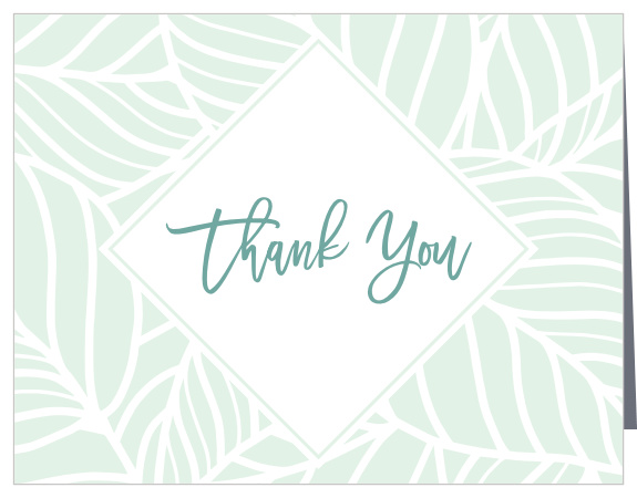 Send some good feelings your friend's way with our Fresh Vibes Bridal Shower Thank You Cards.