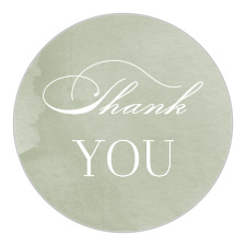 Our Conifer Watercolor Bridal Shower Stickers are a lovely design to show your appreciation for all those who attended your shower!