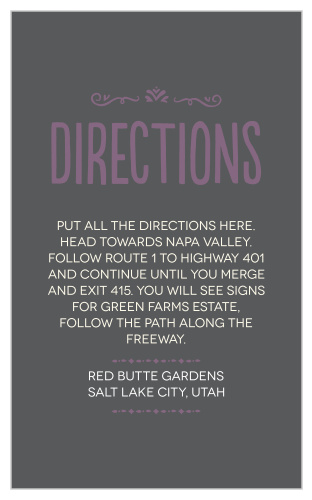 A perfect match for our Photo Fairytale Wedding Invitations.