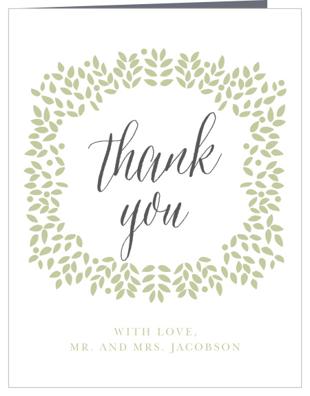 Our Radiant Leaves Bridal Shower Thank You Cards are a lovely design to show your appreciation for all those who attended your shower!