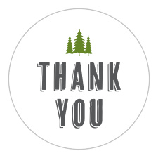 Our Woody Watercolors Bridal Shower Stickers are the perfect memento of your pre-wedding festivities!