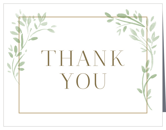 Fall in love with our enchanting Fairytale Border Bridal Shower Thank You Cards.