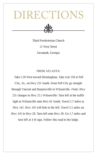 A perfect match for The Glamorous Confetti Wedding invitation.